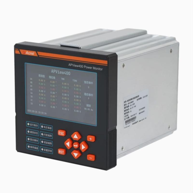 APView 400 on-line monitoring of the quality of electrical power, Ankorie.