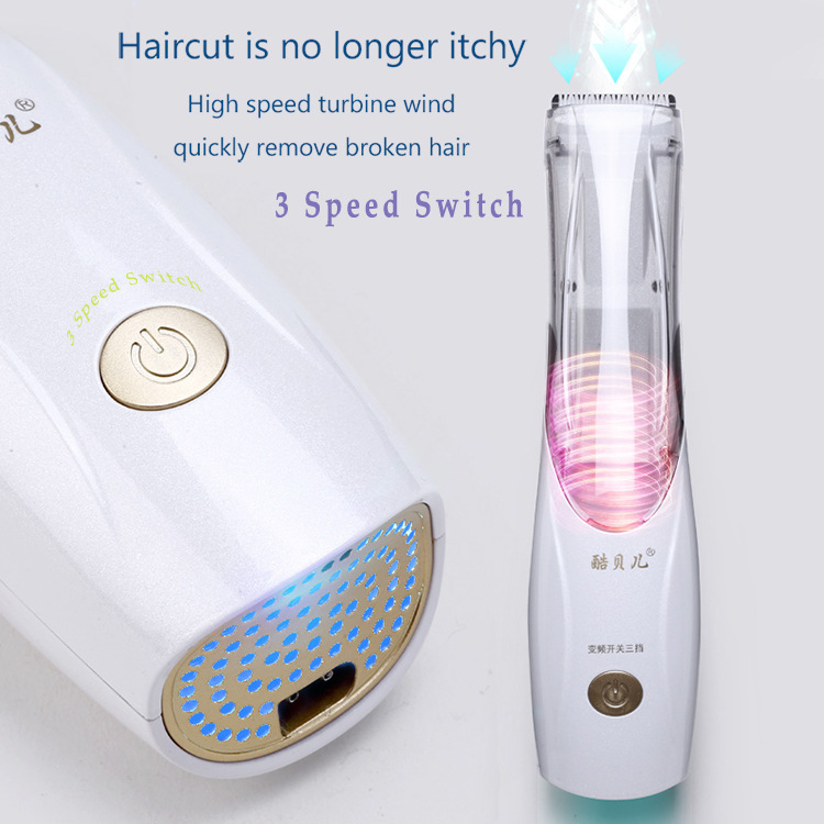 真空吸發理髮器電推剪吸毛寵物剃毛器 vacuum pet hair clipper