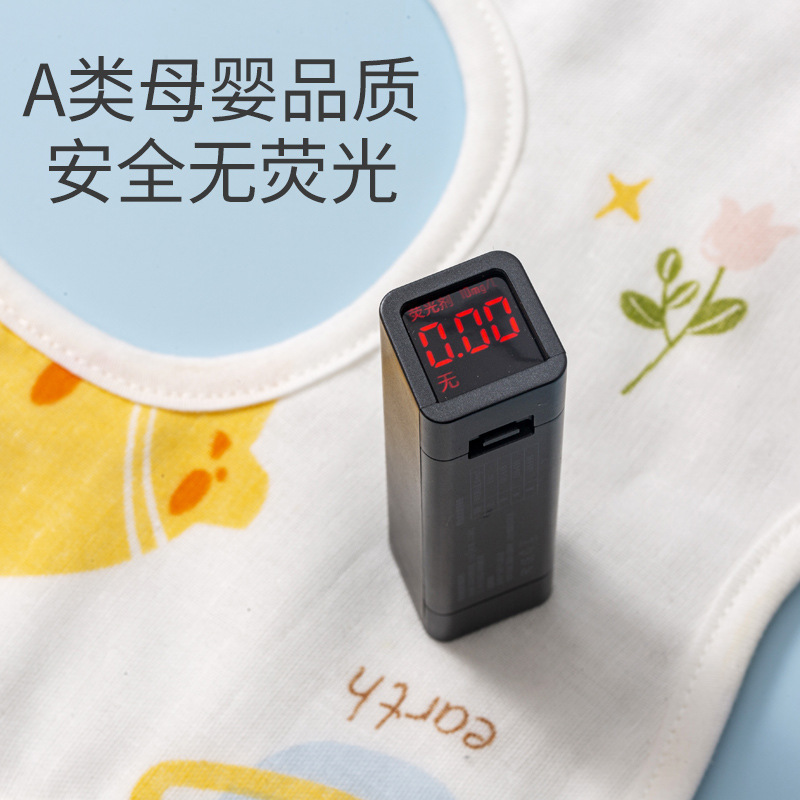 新生兒7層水洗紗布卡通口水巾360旋轉花瓣圍嘴精梳棉紗布手帕批發