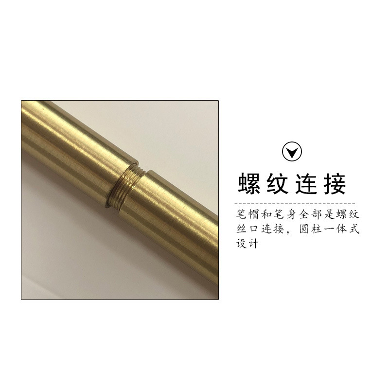 A cylindrical, metallic, metallic, commercial, commercial, commercial, commercial, billboard signing pen is customised for LO