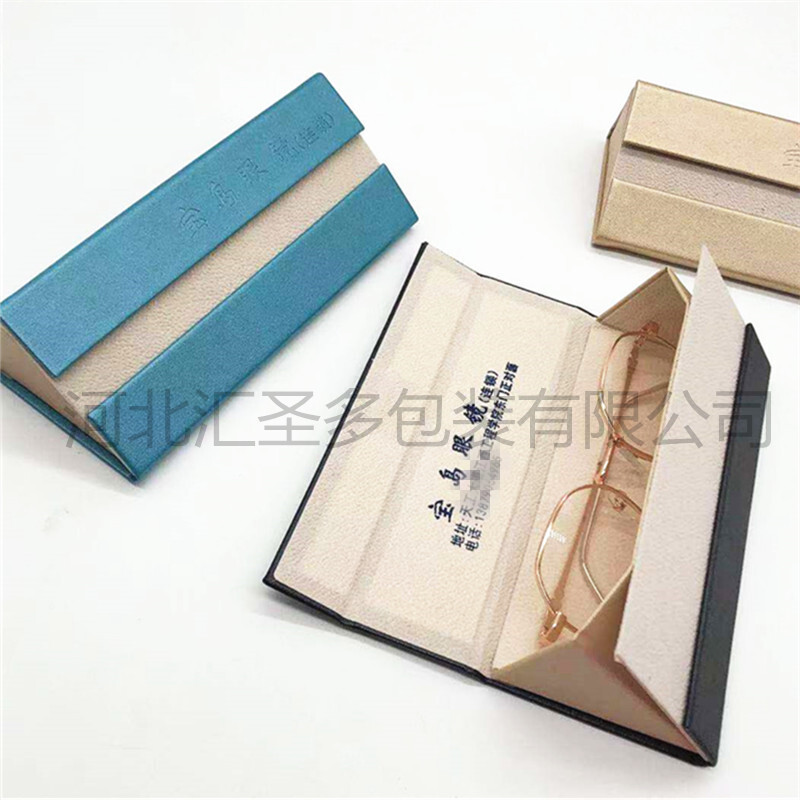 The manufacturer custom-made glasses box, glasses and iron box, student cartoons box, sunglasses box.