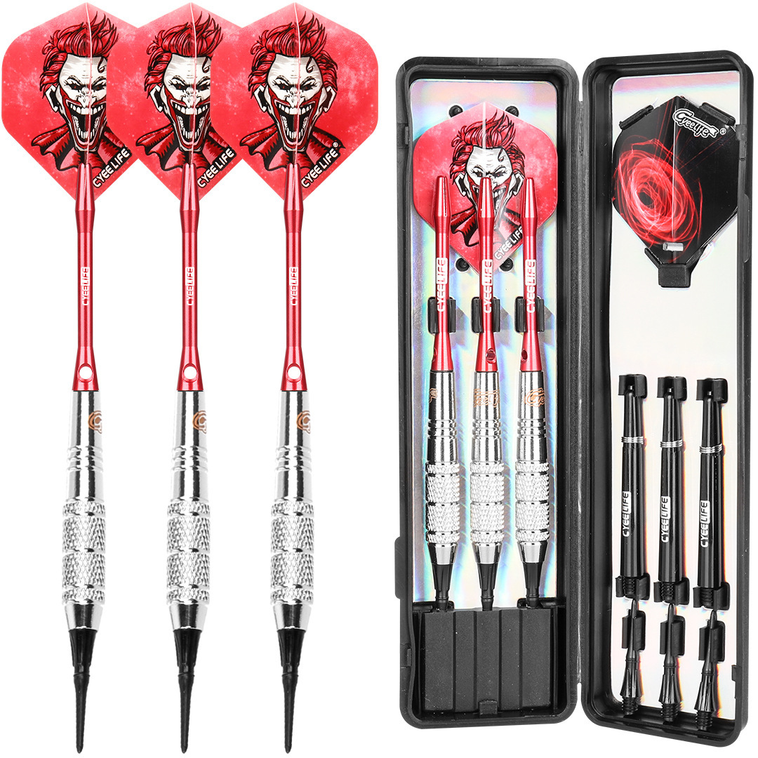 CyeeLife 18g pure copper electronic darts with 3 suits, darts aluminium poles, darts darts.