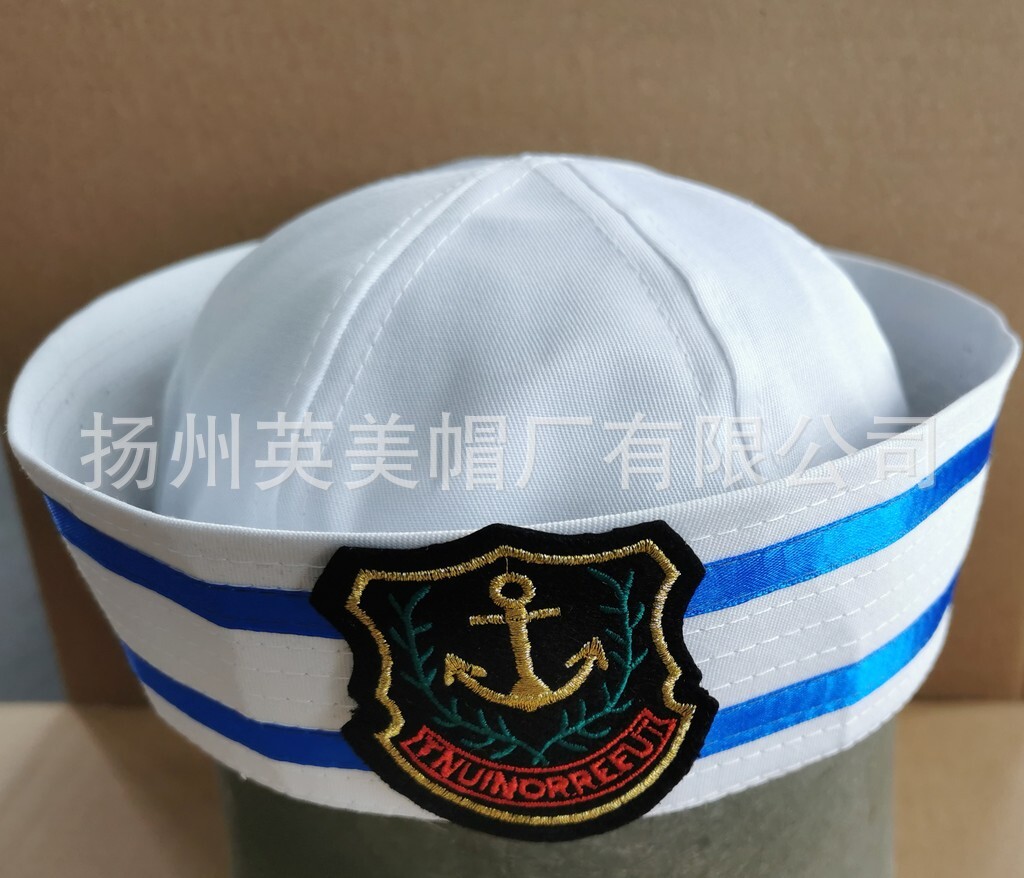 Show hats/play uniform hats/seat hats/heavy sailor hats