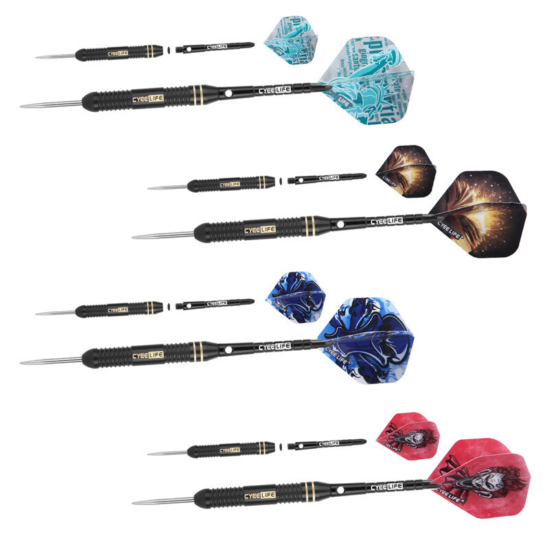 CyeeLife 24g pure copper darts suit, needle darts, darts for race practice.