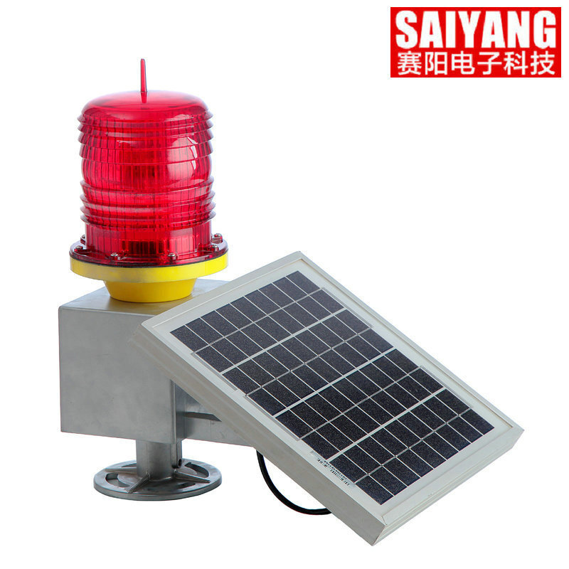 PLZ-3LED Solar Tower Hangs High-altitude Bridge Tower Solar Air Alert Air Impairment Lights