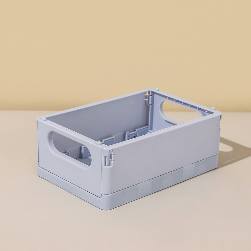 The desktop basket of the source factory can fold the storage baskets in the frame of a daily house of plastic sand grinding.