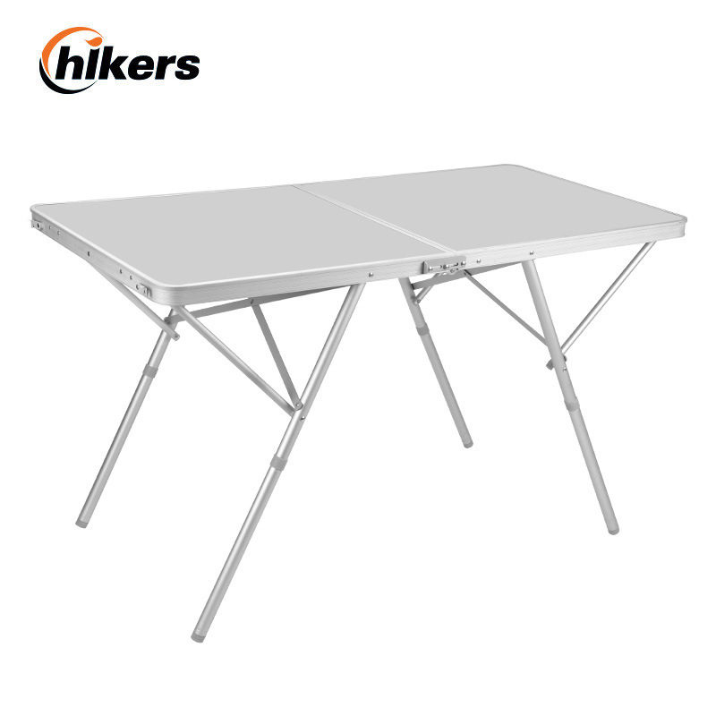 The outdoor folding of tables and chairs brings with them the stable table is so light that it can rise to the high field barbecue table.