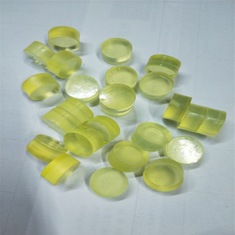 Plant-processed polyurethane (PUR) type U gaskets, car parts, PU, polyurethane buffers, polyurethane pads.