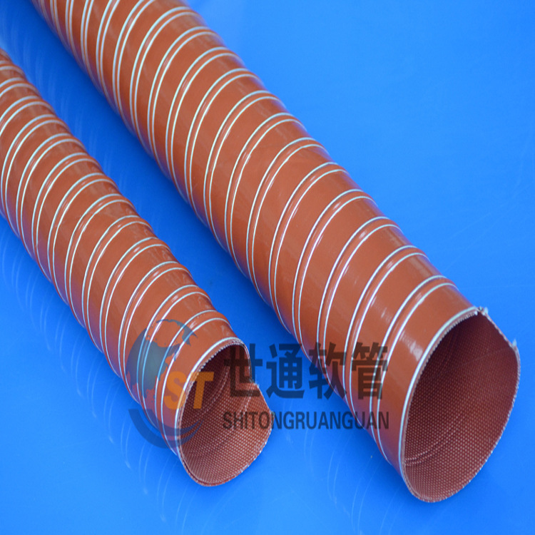 Supply red high-temperature pipes, red high-temperature hoses, red high-temperature tubes.