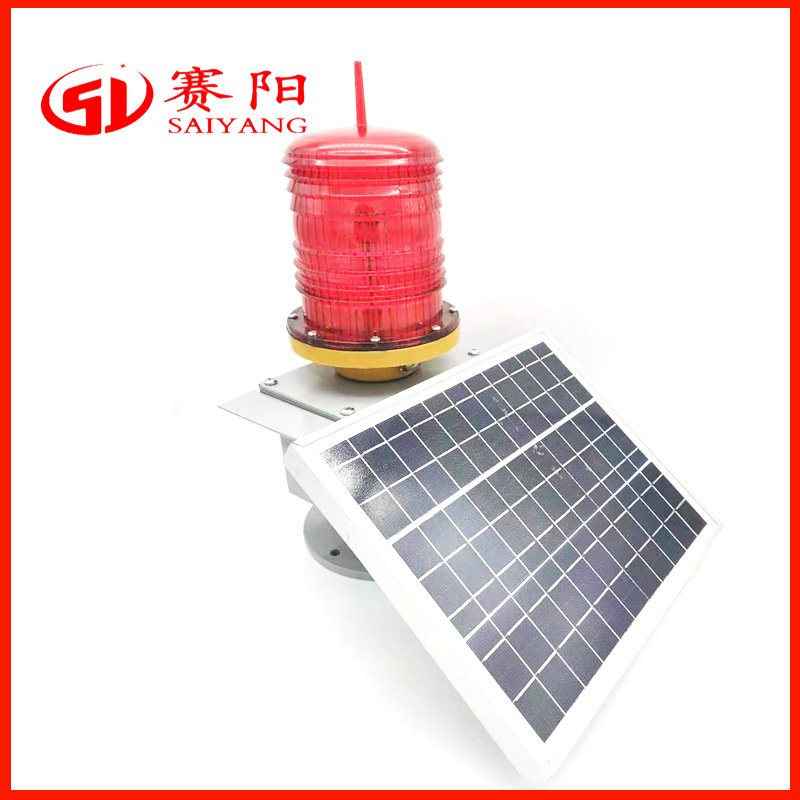 PLZ-3LED Solar Tower Hangs High-altitude Bridge Tower Solar Air Alert Air Impairment Lights