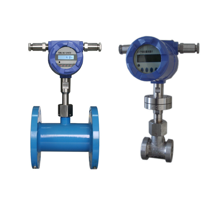 The manufacturer directly sells heat gas mass flow meters for high blast resistance to intellectual corrosive gases