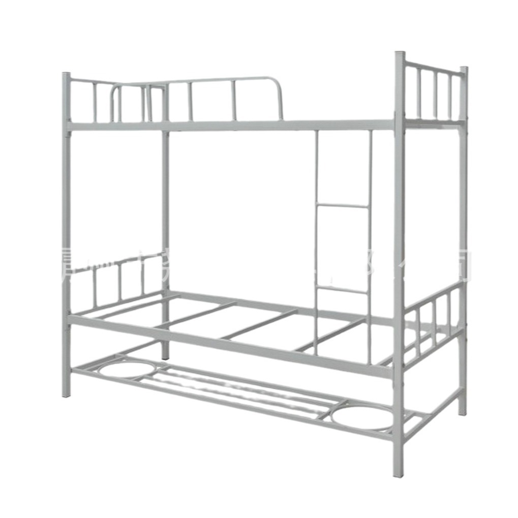 Two-bed school bed QH0406 shoe racks with high-bed dormitories with heavy-bed and low-bed units