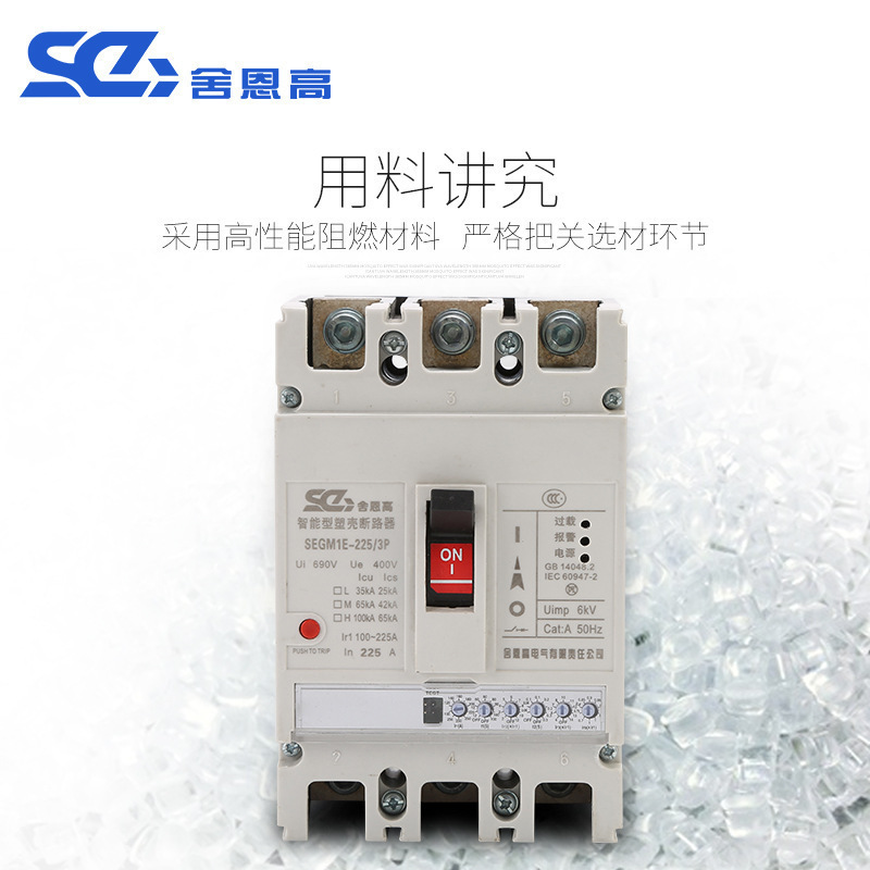SEGM1E-225A의 저압 전자 회로 차단기에 직접적인 배급입니다.