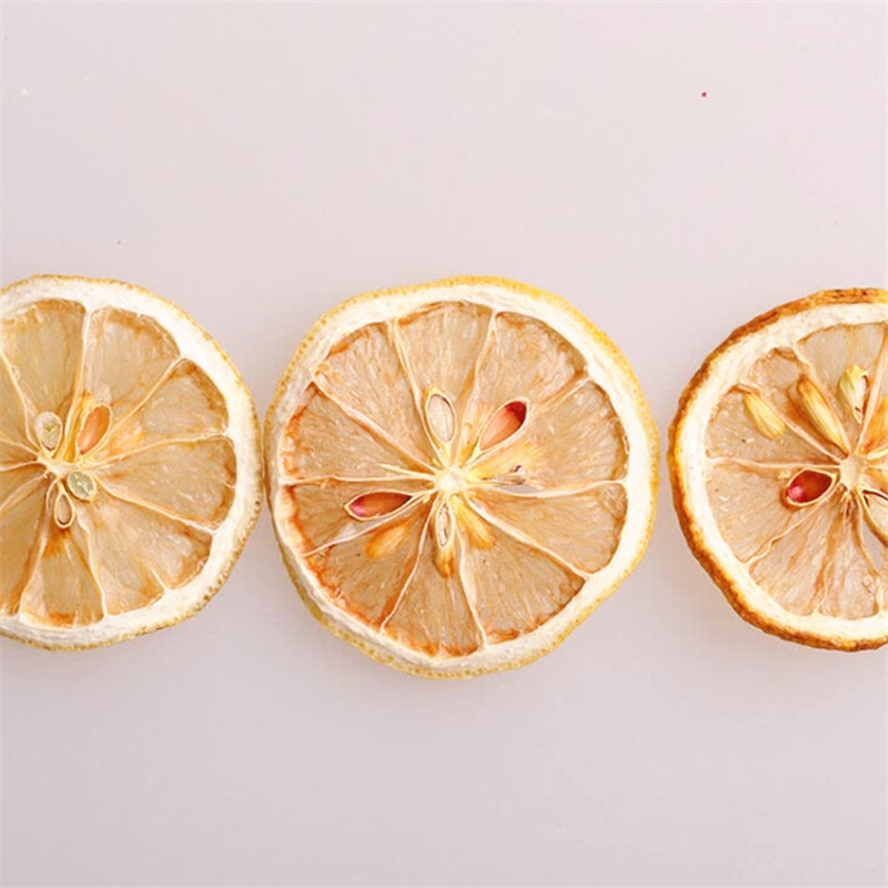1도 레몬 칩, 건조 슬라이스, 레몬 과일 차 500g.