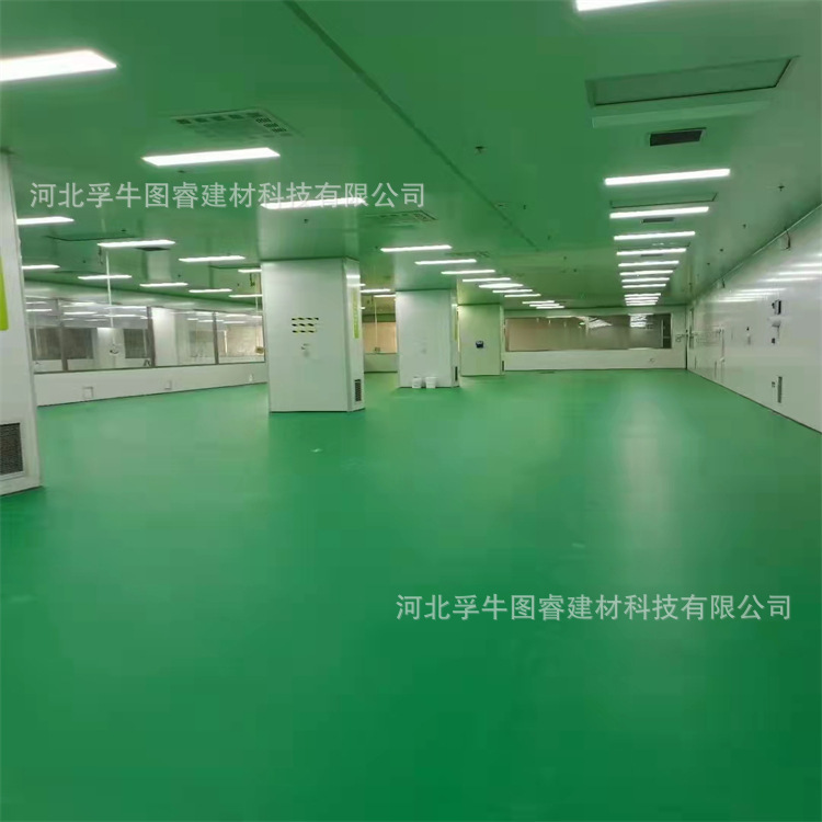 Supplyed by industrial roll-on floor painting plant machine room for epoxy electrostatic self-movement floor paints