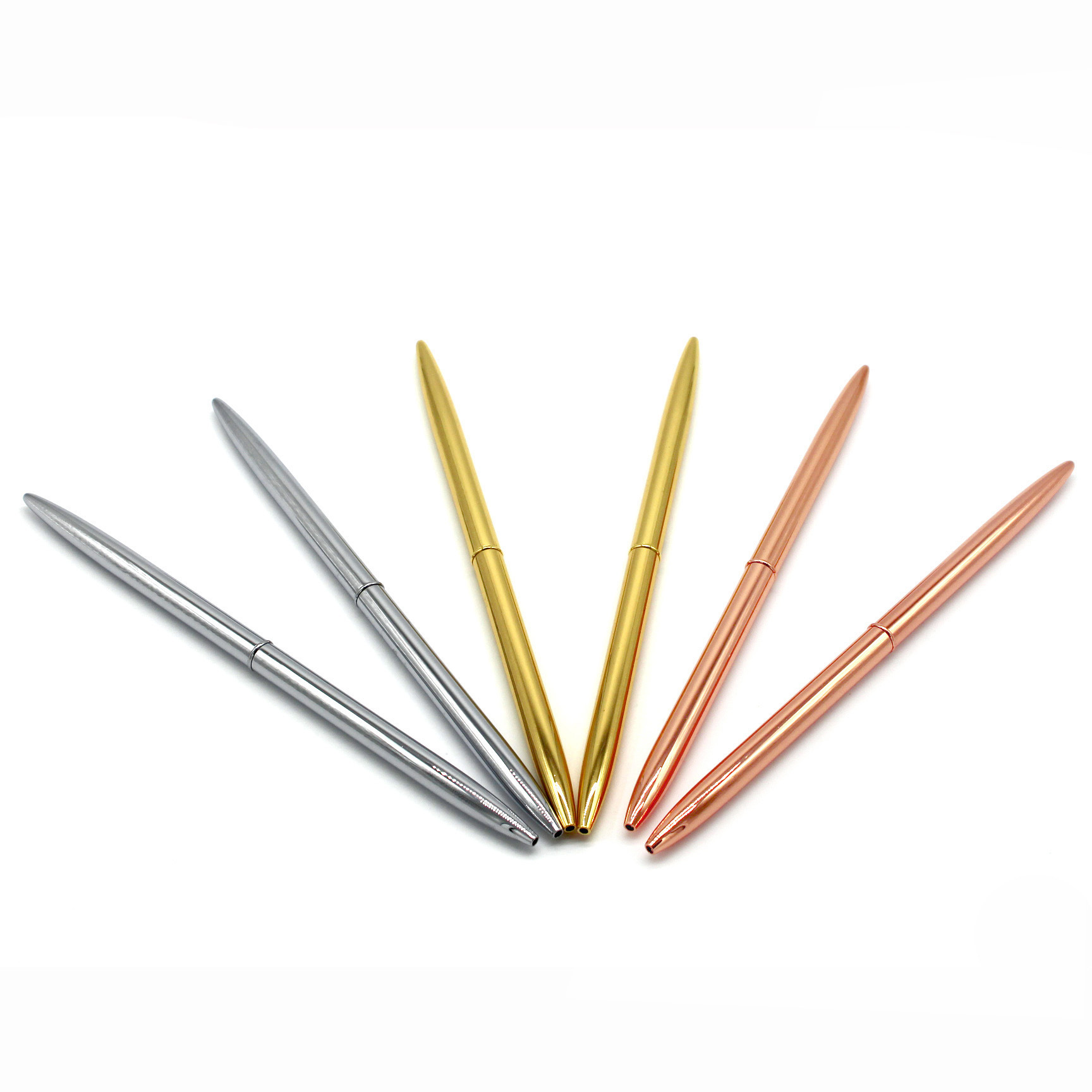 Cash supply of metal pens long-turned copper pens commercial office promotion pens