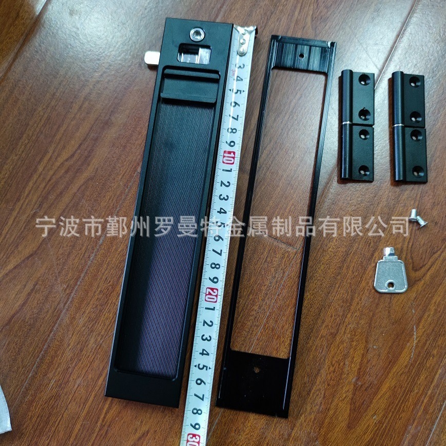 선반 자물쇠, 창 부속, 소형 자물쇠, 알루미늄 합금 창.