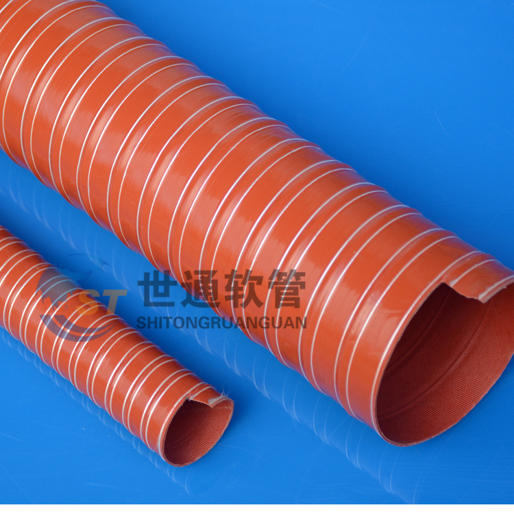 Supply red high-temperature pipes, red high-temperature hoses, red high-temperature tubes.