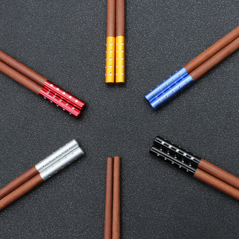 High-quality mackerel chopsticks, creative chicken-wing chopsticks, real-wood chopsticks, Chinese wind and stars.