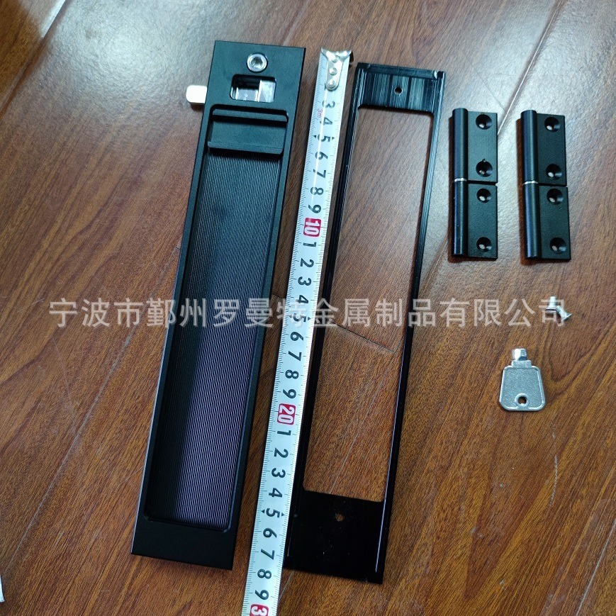 선반 자물쇠, 창 부속, 소형 자물쇠, 알루미늄 합금 창.