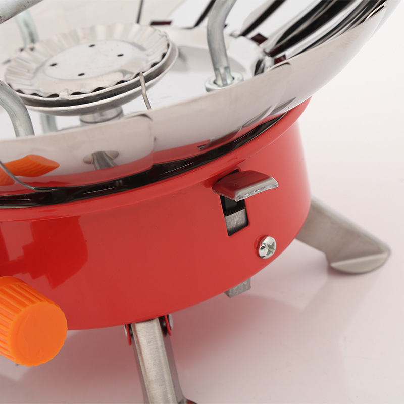 The new Lotus flower stove front outdoors of wind-proof stoves will be distributed with trucky camping stoves.