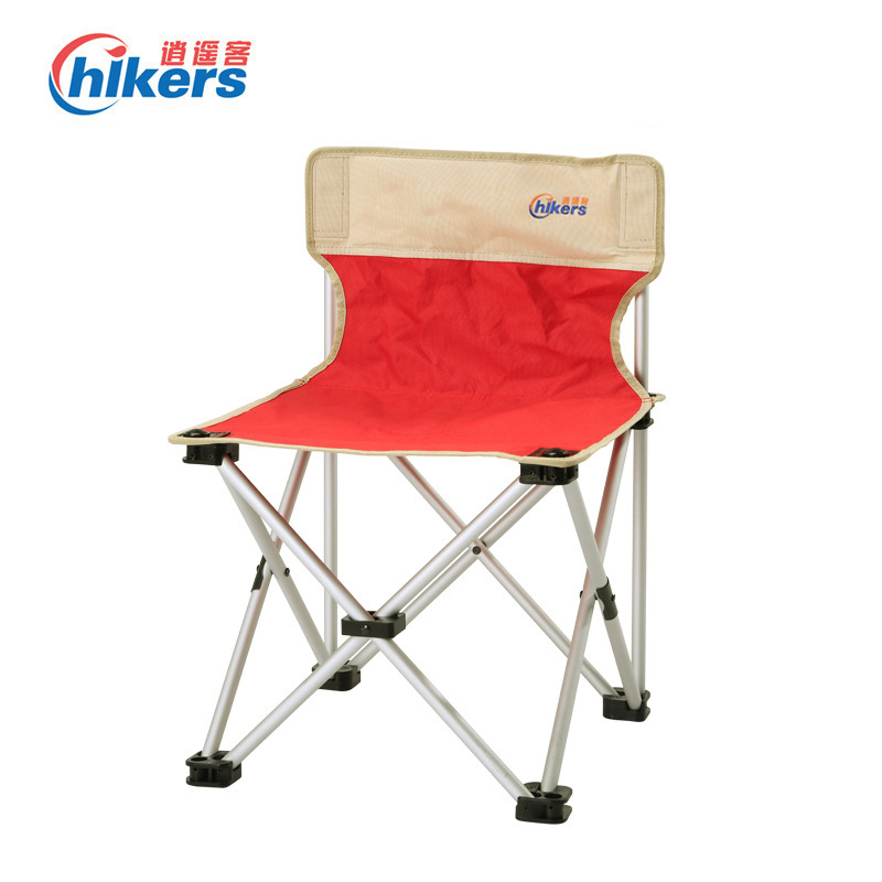 An outdoor folding chair carries a chair fishing chair with a light aluminum alloy, drawing on a back chair, writing a living chair and a mozzarella.