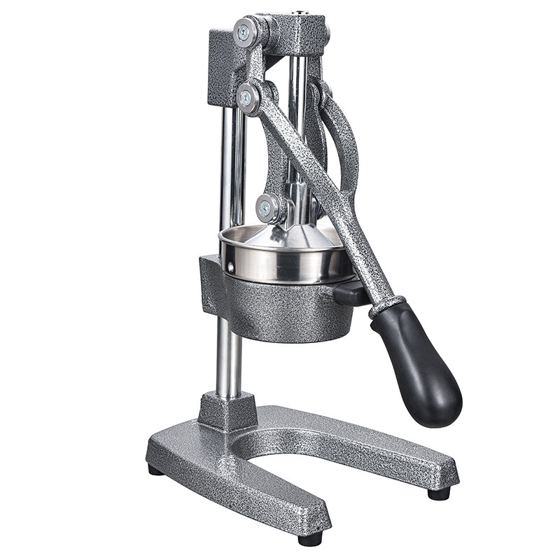 The cast iron is designed for multi-purpose, low-powered fruit squeezers with thick commercial shrouds.