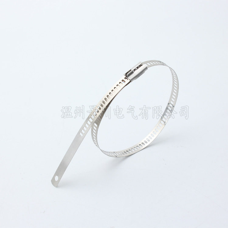 304 steps of stainless steel belts 7*1200MM solar bands multi-tight cable bands