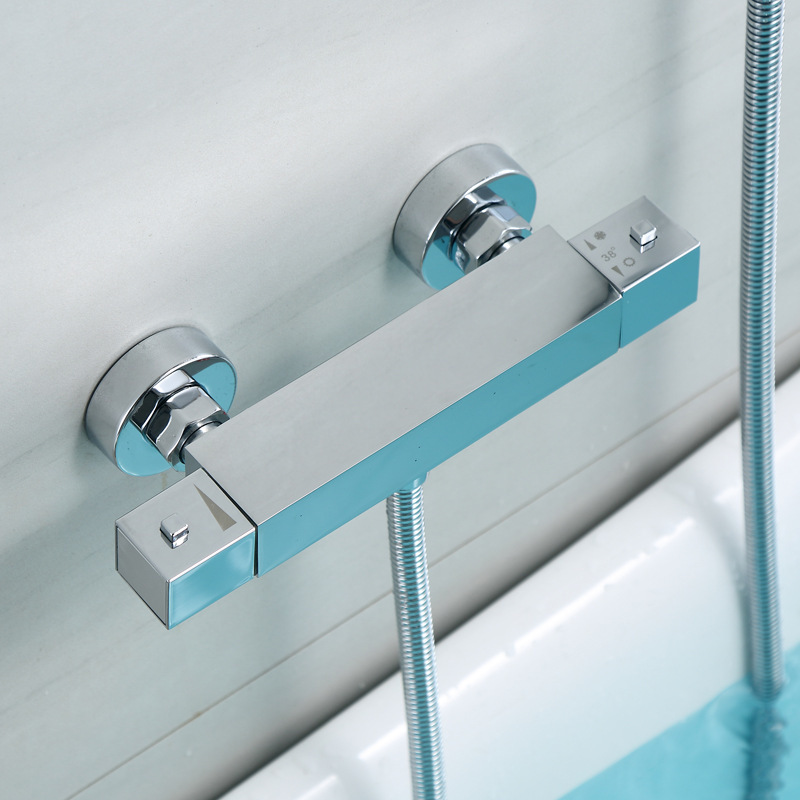 Cross-border payments for the main external trade of the home with a thermostat shower