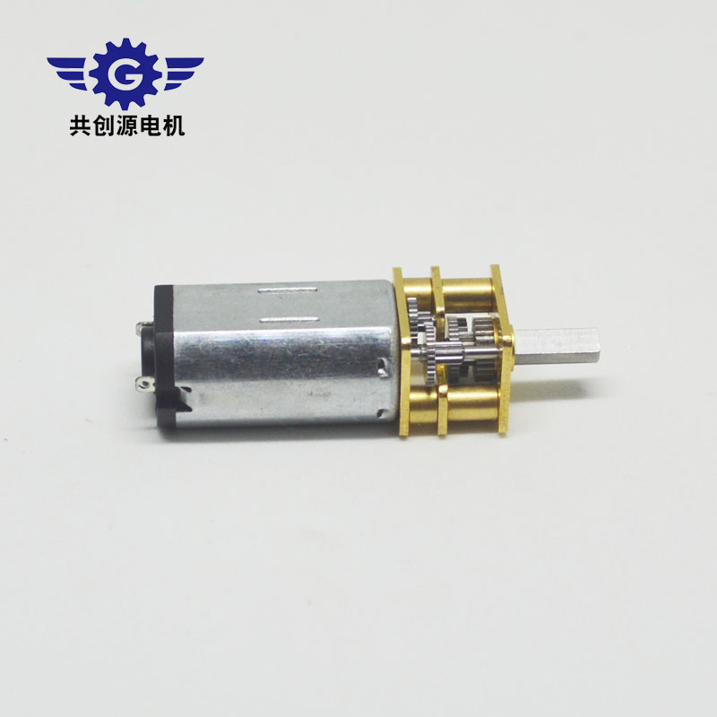 微型直流减速电机12v24v低慢速大扭矩GM12F-20NA行星齿轮电动马达