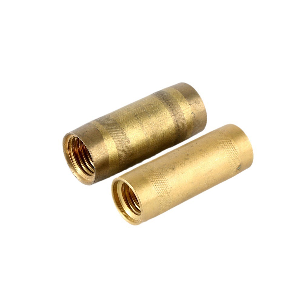 A variety of specifications for a pole connector, a copper cast mine escape connector, a pole connector, a brass connector.