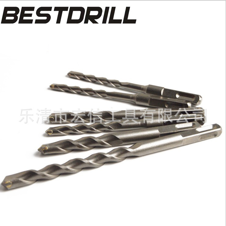 The factory directly sells four-hole hammer drills, hard alloy shock drills, mud-drived construction drills.