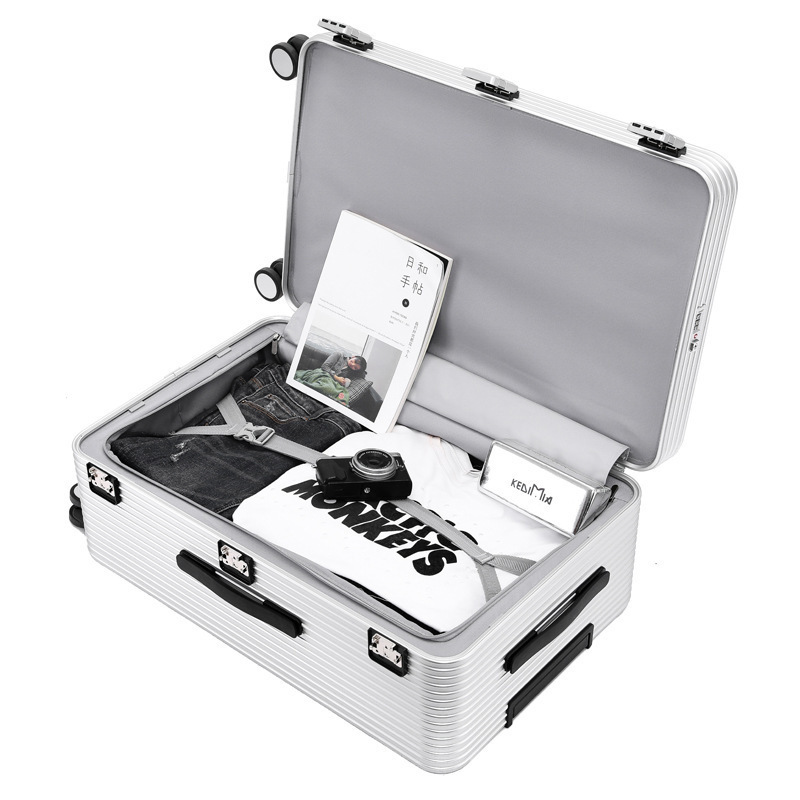 New paragraph 28, front side, open an all-Aluminium multi-purpose suitcase.