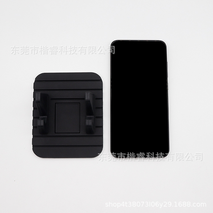 现货仪表台车载手机支架硅胶底座防滑汽车手机支架批发可加标志