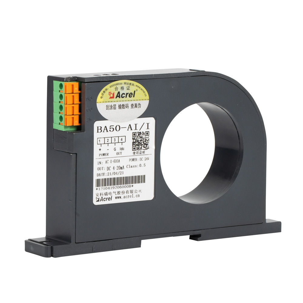 Encore BA series exchange current sensors use real-value measurements for industrial automation