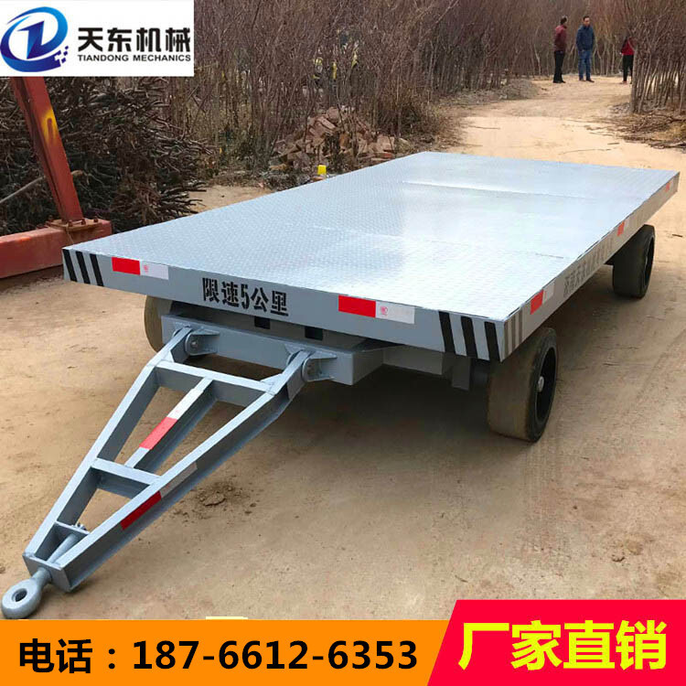 트레일러 4x4 x 8x4 단단한 타이어 flatbed