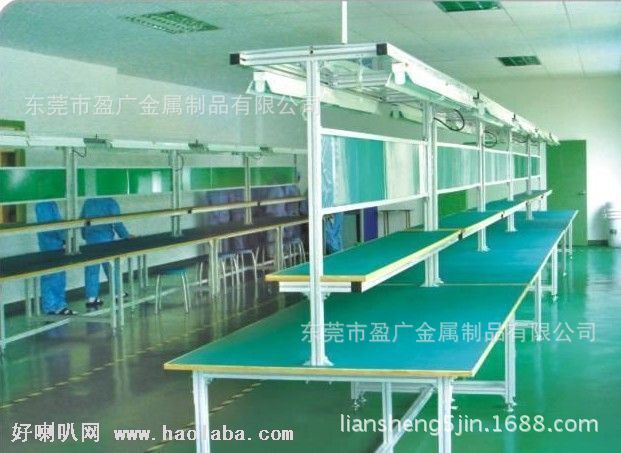 Long-term supply of dustless heavy static workstations, double-sided water line static workstations