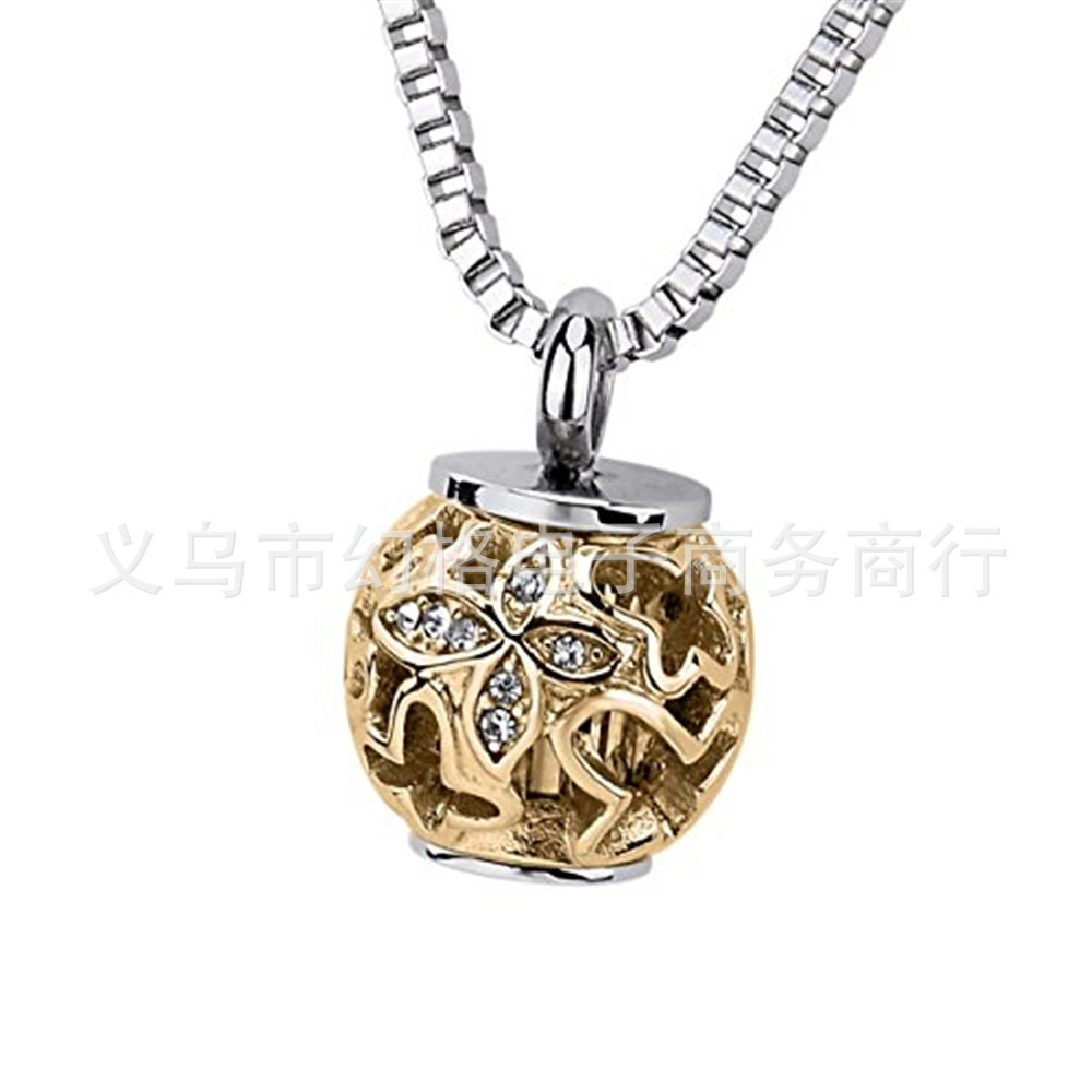 ASH PENDANT Thermal cast urn CREMATION STEL CENTRAL CENTRAL