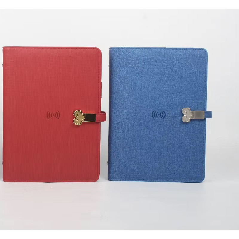 Multifunctional Wireless Notebook sub-page commercial gift package UCD mobile power