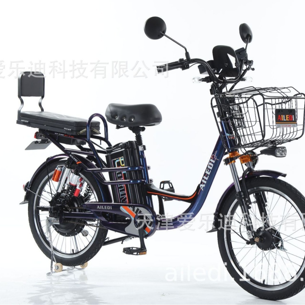 Foreign trade electric bike, Korean double-shock bluetooth instrument, roving bottle vehicle, adult support vehicle