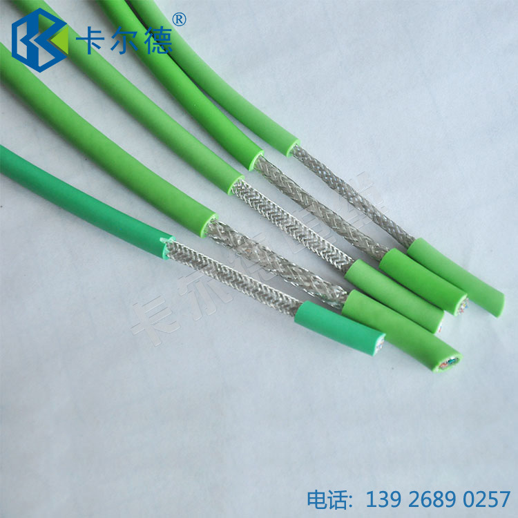 TRVP ไฮเปอร์-ความเร็วสูง-ความเร็วสูง เคเบิลป้องกันคู่-แบเรล 0.2.03/0.5 mm2 ส่งข้อมูลไปยังเคเบิล
