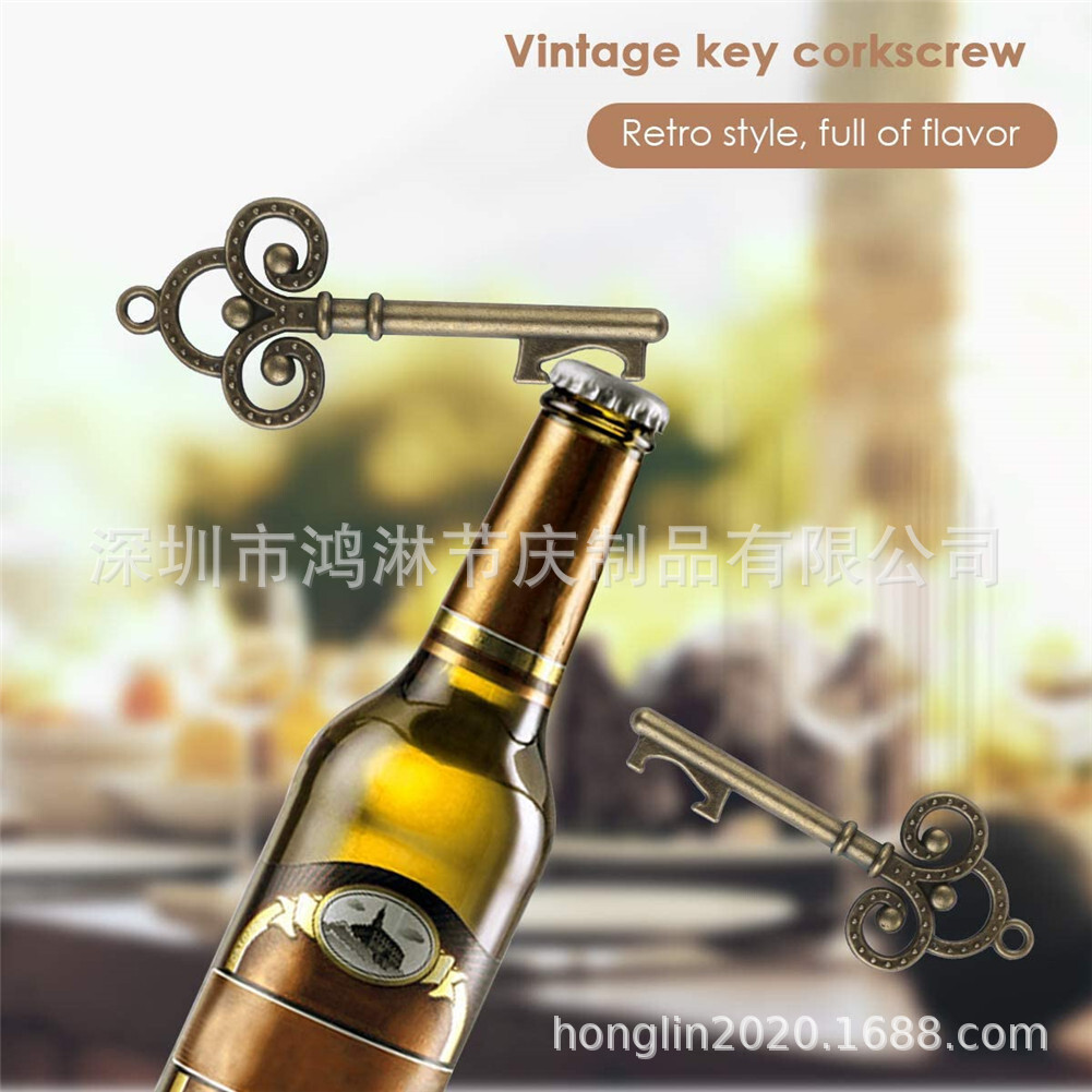 Hộp kẹo cưới sáng chế, bia cưới mở chai tiệc cưới.