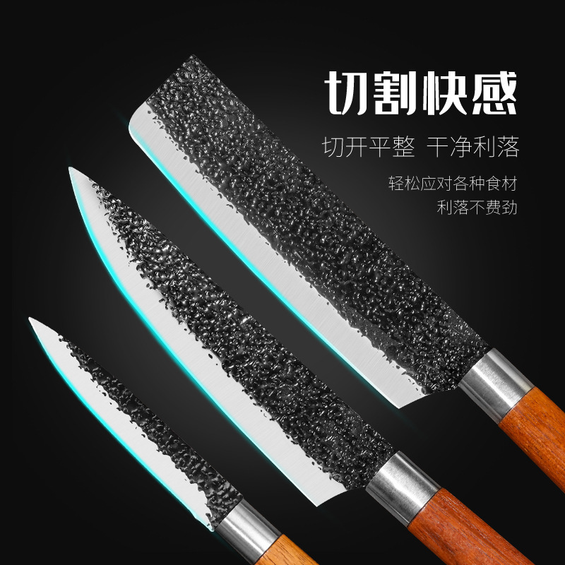 The Star Trek factory sells three pairs of Japanese chefs' knives to hit the kitchen with a hammer tattoo.