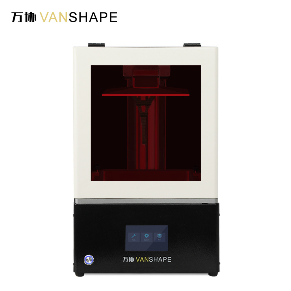 萬協LCD黑白屏4K珠寶牙科手板桌面級光固化高精度光敏樹脂打印機