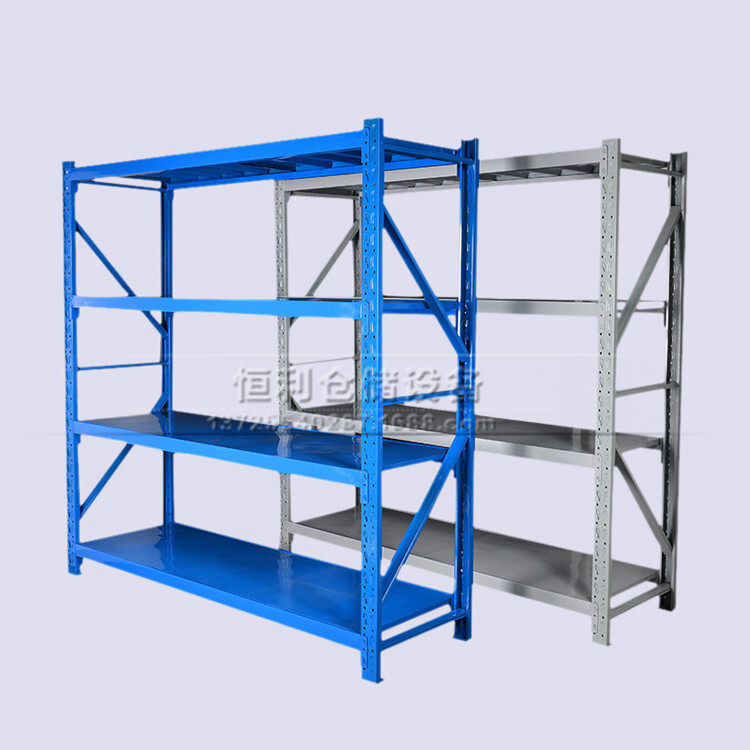 现货供应加厚型货架批发中型重量型铁架物料架金属置物架特价促销