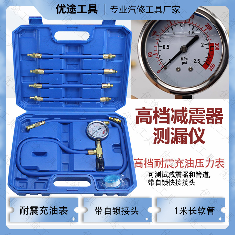 Air leak detection forms for vehicle shock-resilient air-resilient detection devices