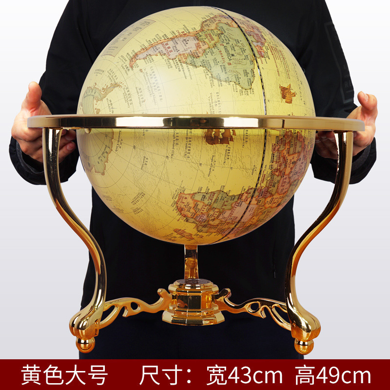 32CM Large American Retro-Satellite 3d 3d 3D, light luxurious placement in the office library