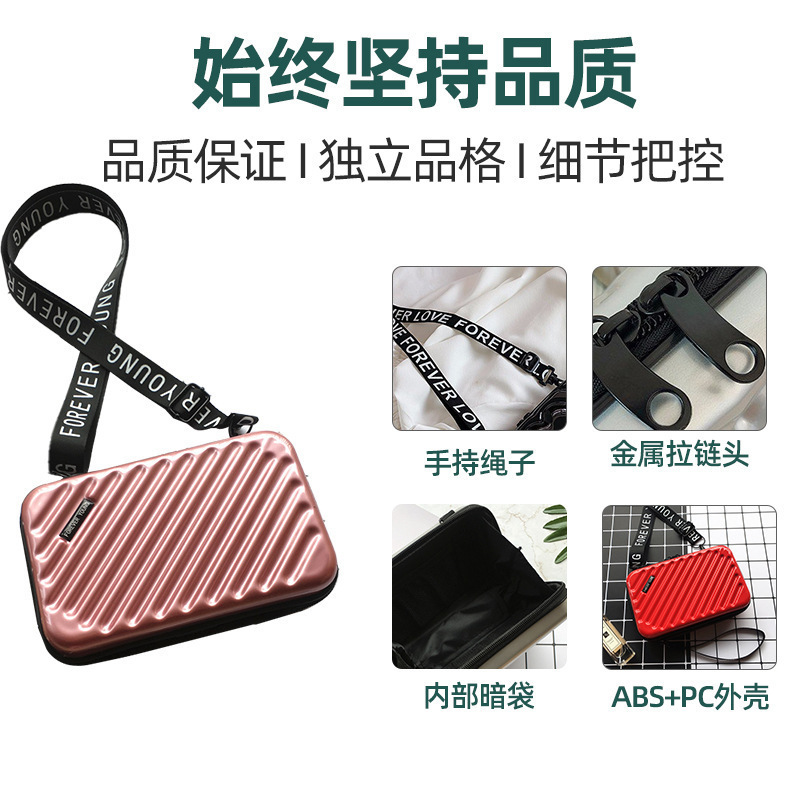 P.C. Make-up Bag 및 Mini-carrying Box의 한 버전의 제조업체 배포.