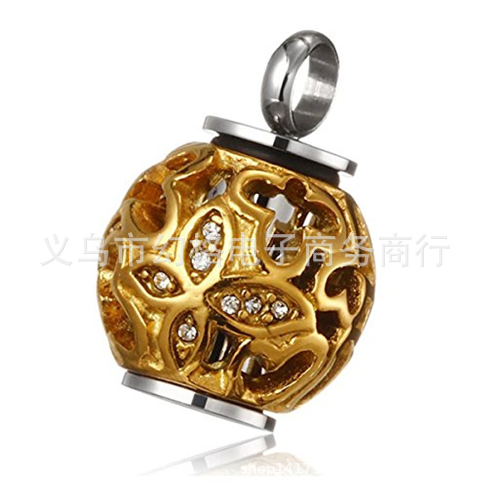 ASH PENDANT Thermal cast urn CREMATION STEL CENTRAL CENTRAL