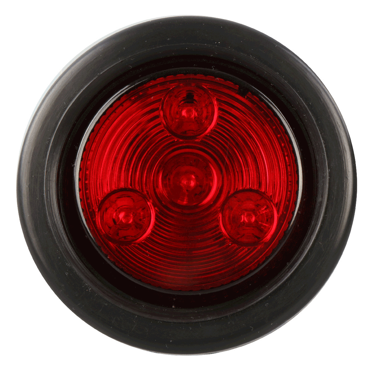 Ten bright red light pairs of 2-inch 4-LED car light